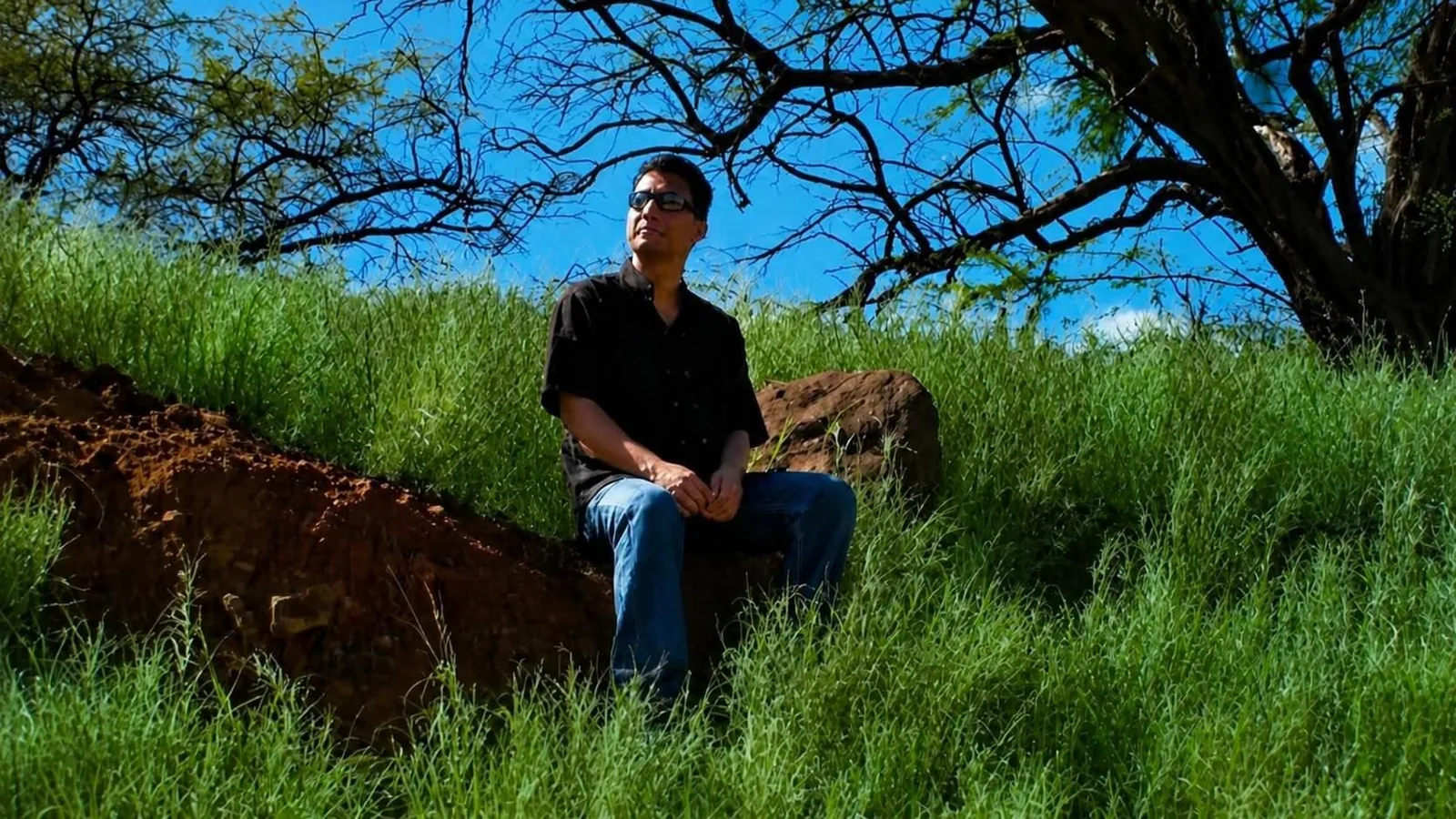 Behleem on a grassy hillside